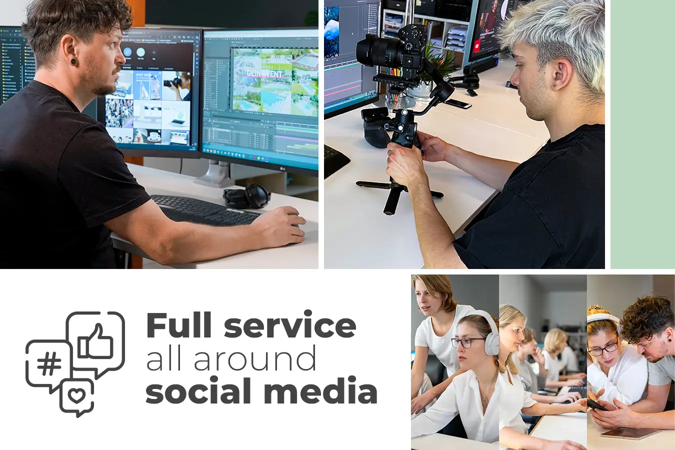 Official Service Partner | Professional social media content for Messe München exhibitors