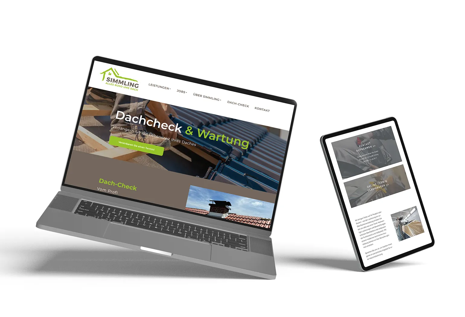 Presentation of your services on your website with die marketingarchitekten